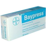 BAYPRESS 10 mg, comprimate filmate